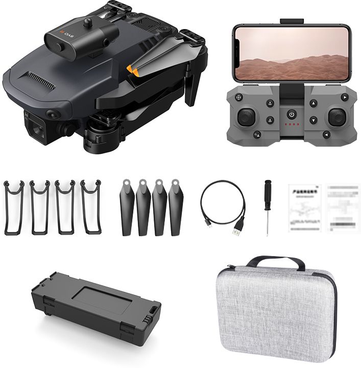 HD K6 4K Mini Drone With Four Side 360 Obstacle Avoidance Drone-image-14