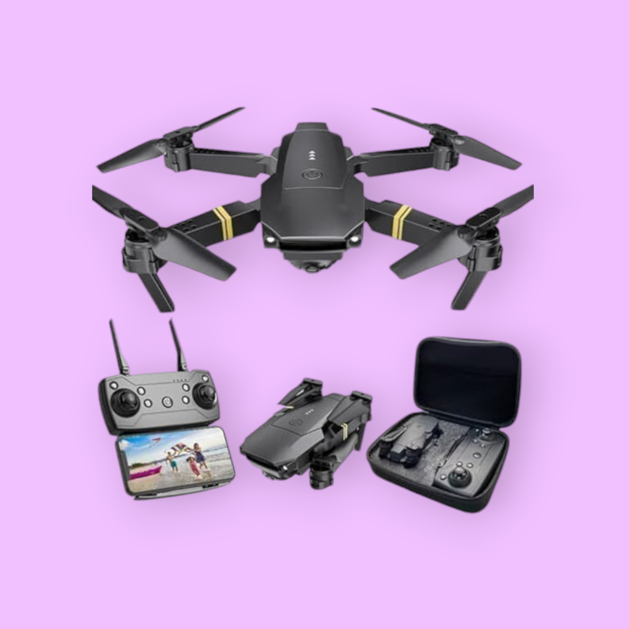 swa mi Foldable Remote Control Drone with Camera HD Wide Angle Lens_15 Drone image 1