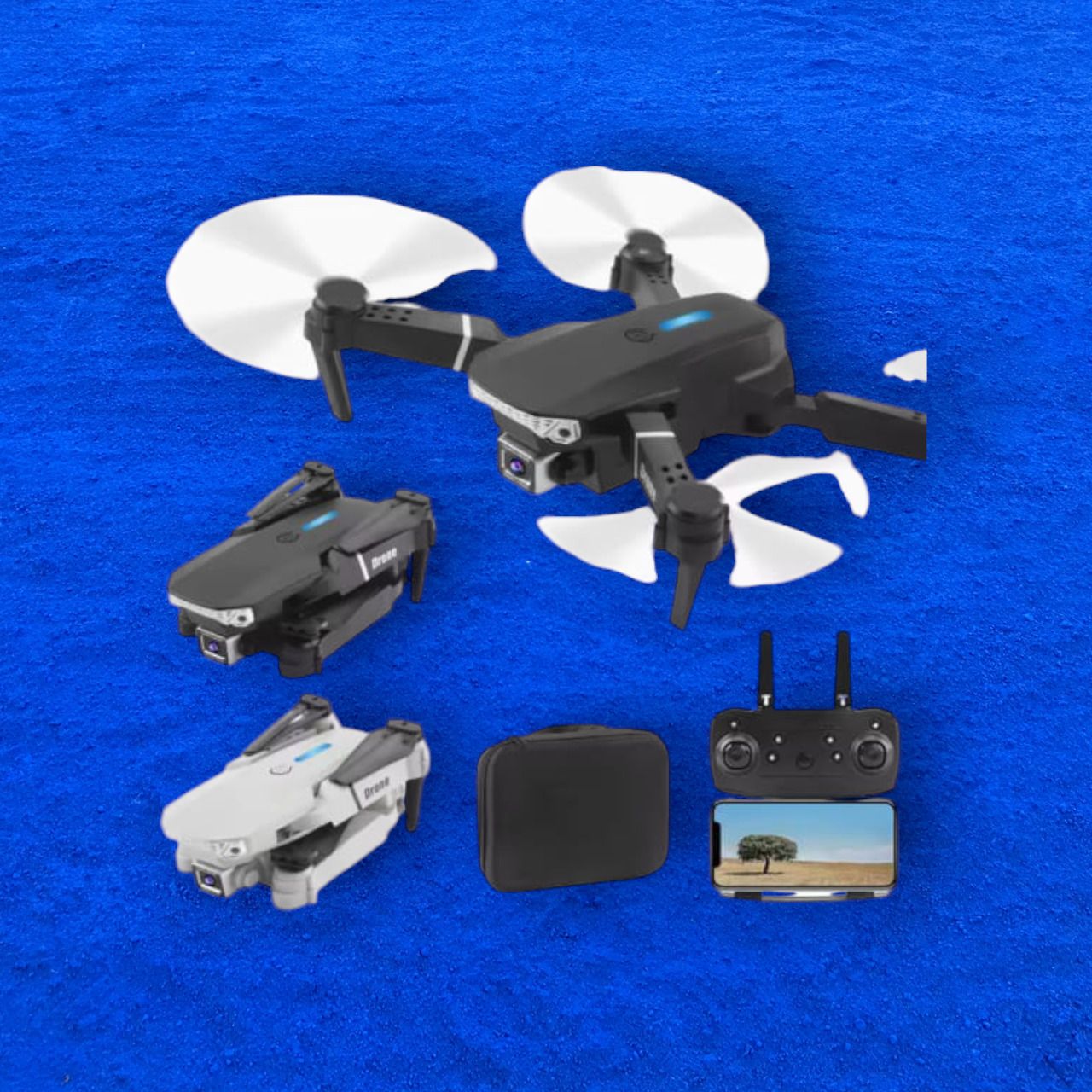 swa mi E99 Drone WiFi Camera Drone Remote Control 360 Flip Stunt Drone 2 Batteries_18 Drone-picture-12