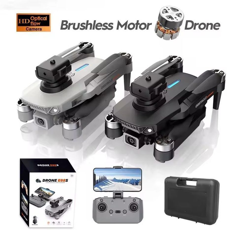 Brushless Motor Drone E88S Gps Drone mini pro WIth 1 Battery Drone-image-41