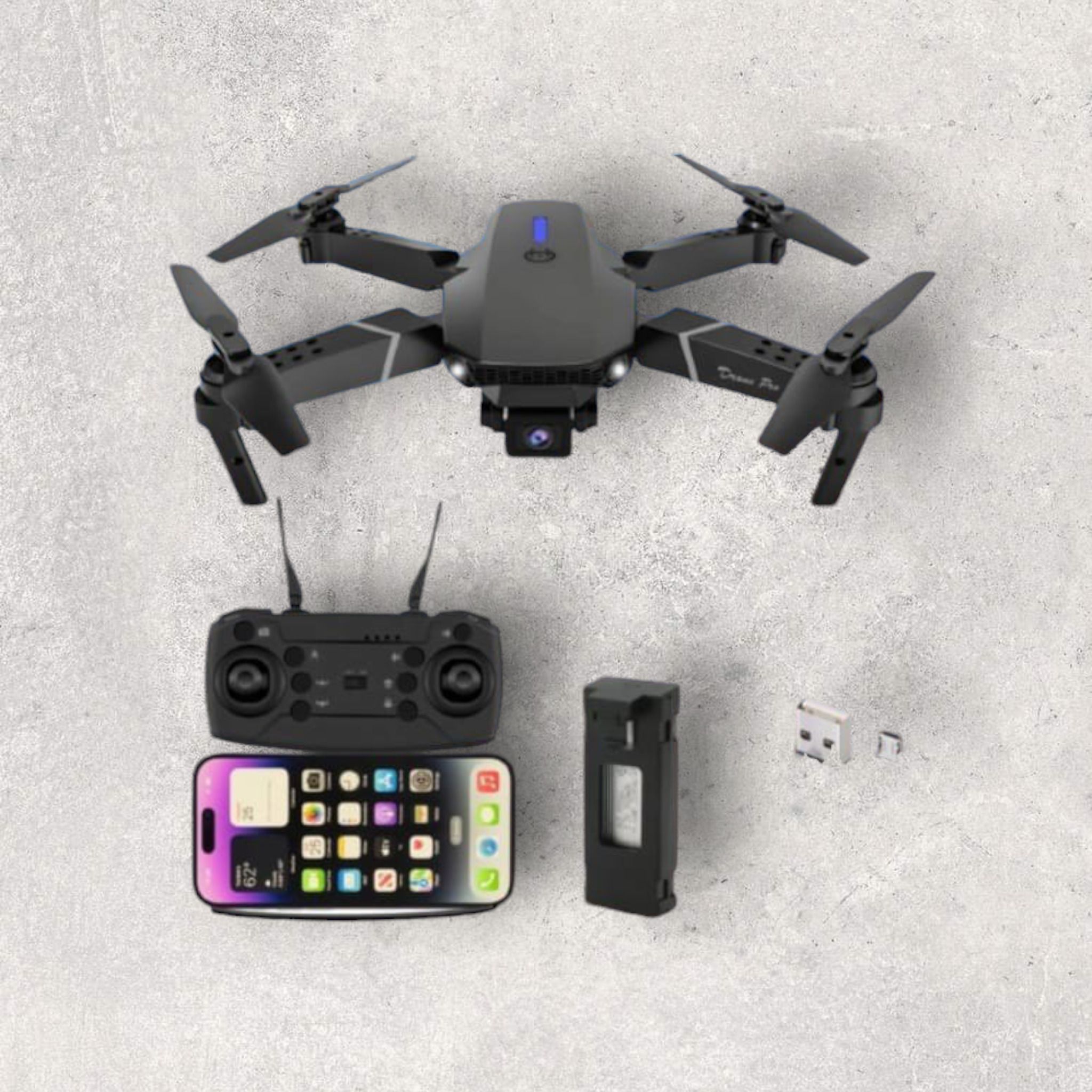 E88 Drone GPS Folding Brushless Drone 25mins 2KM 6K Ultra HD Drone_3 Drone-image-9