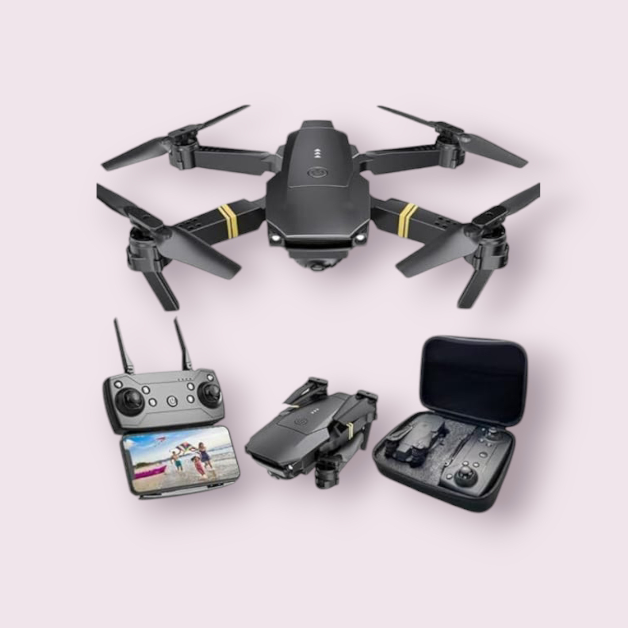 swa mi Foldable Remote Control Drone with Camera HD Wide Angle Lens_1 Drone image 1