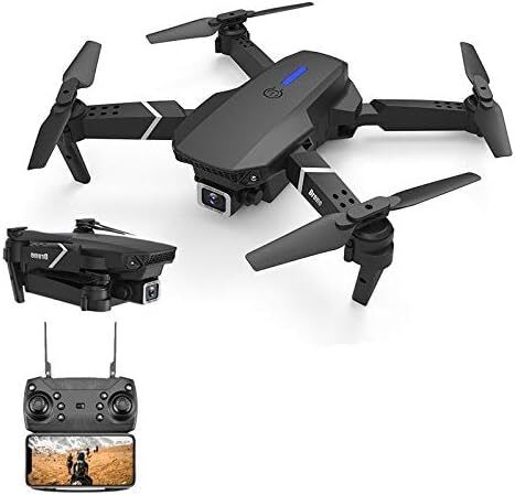 E88 Drone With HD 4K Dual Camera Height Hold RC Foldable Quadcopter Drone Drone-image-43