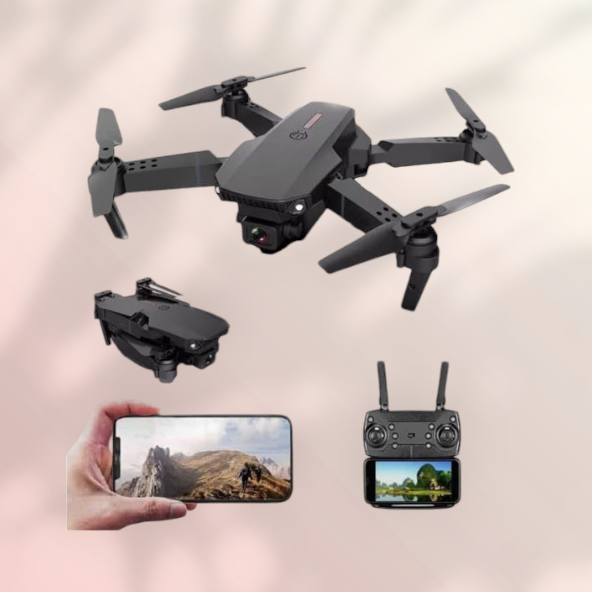 swa mi E88-New Pro Version Drone With Dual Camera Drones For Adults Drone _a25 Drone image 1