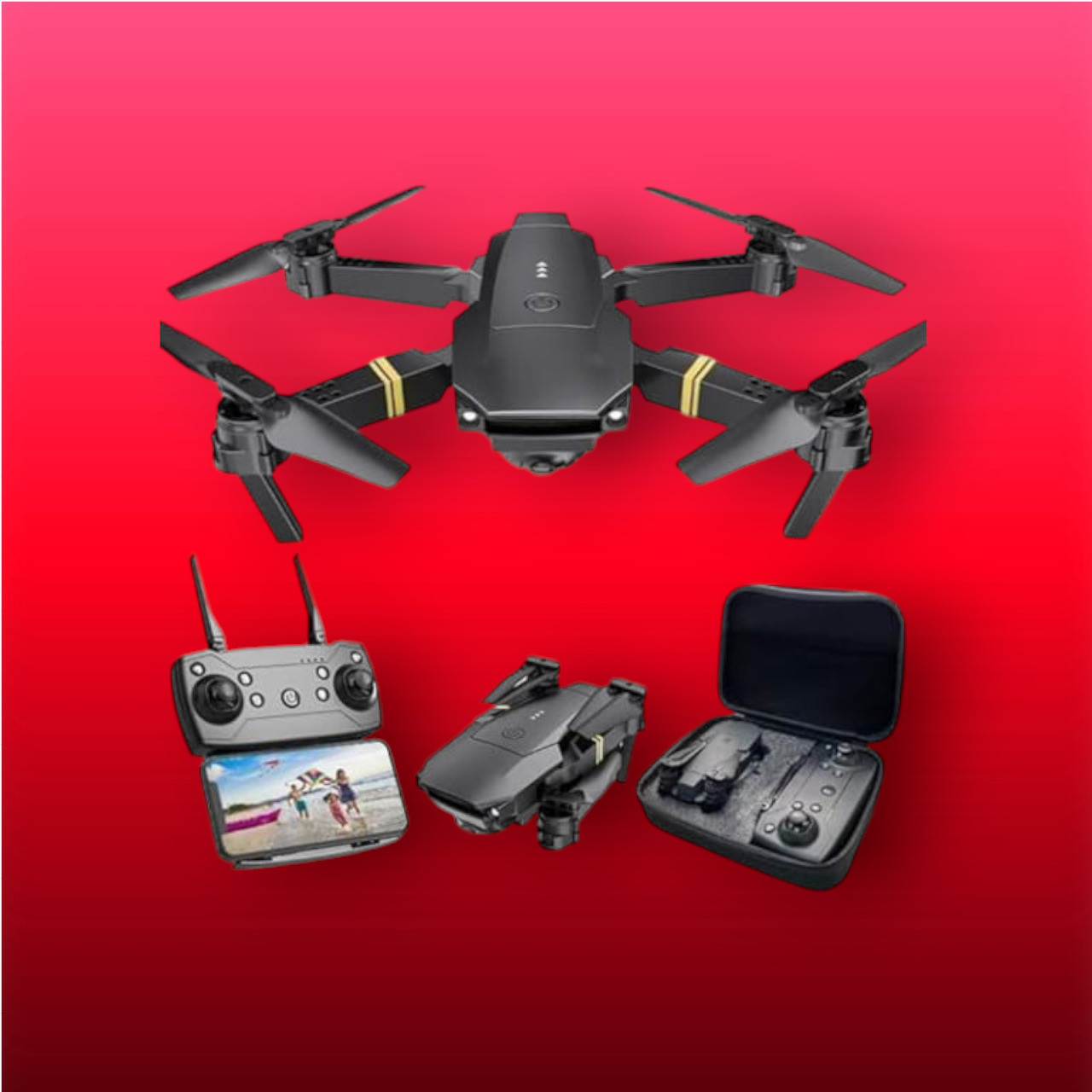 swa mi Foldable Remote Control Drone with Camera HD Wide Angle Lens_17 Drone image 1