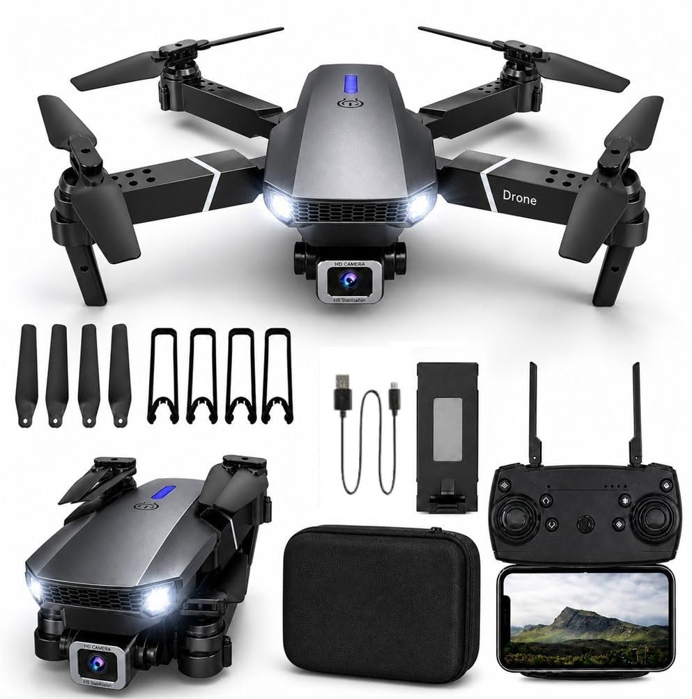 E88 Pro Drone upgraded version 4k dual camera New Smart Gestures Drone-image-12