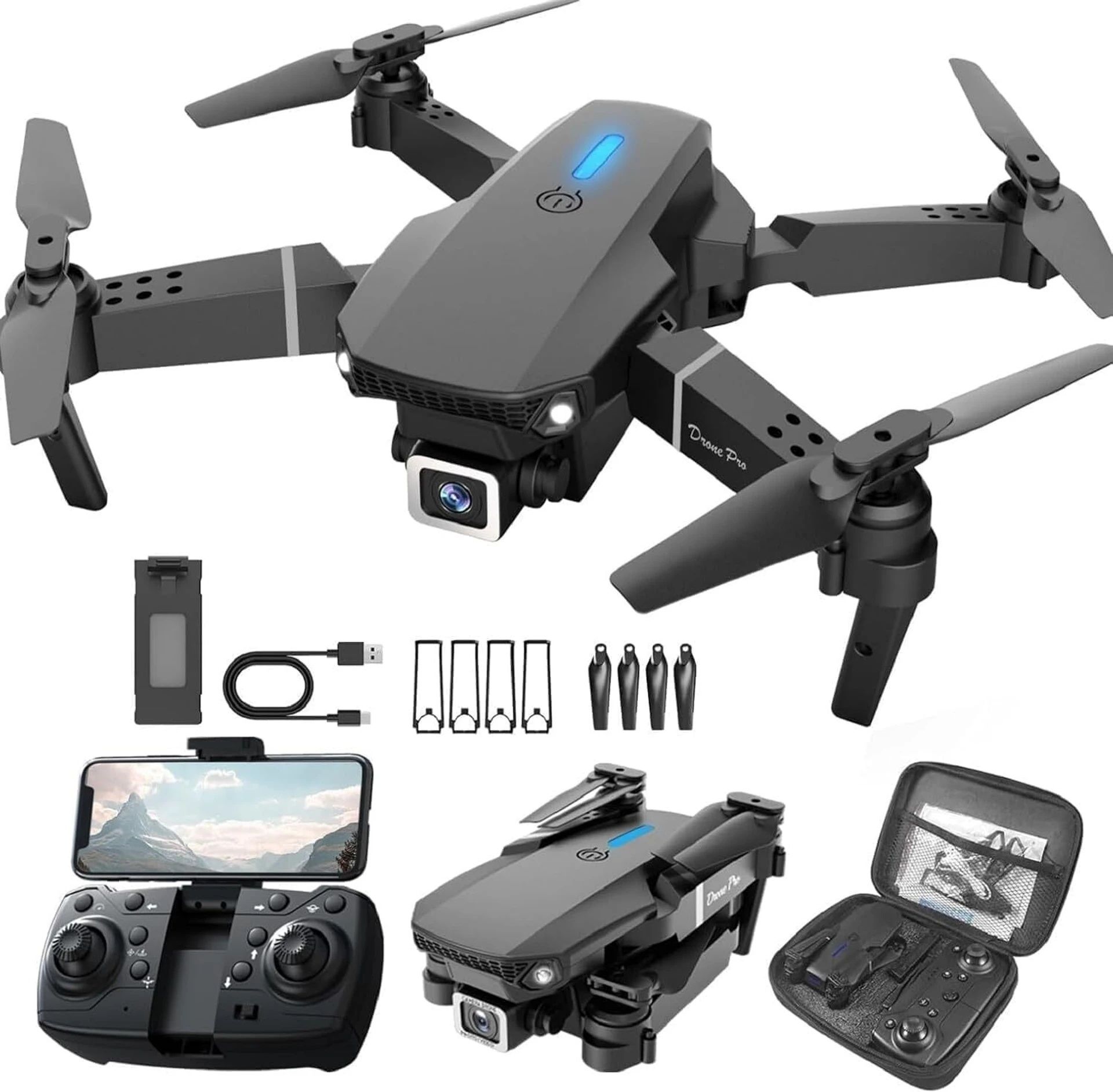 E-88 Pro 4K Dual Camera Drone With Wi-fi Drone-image-40