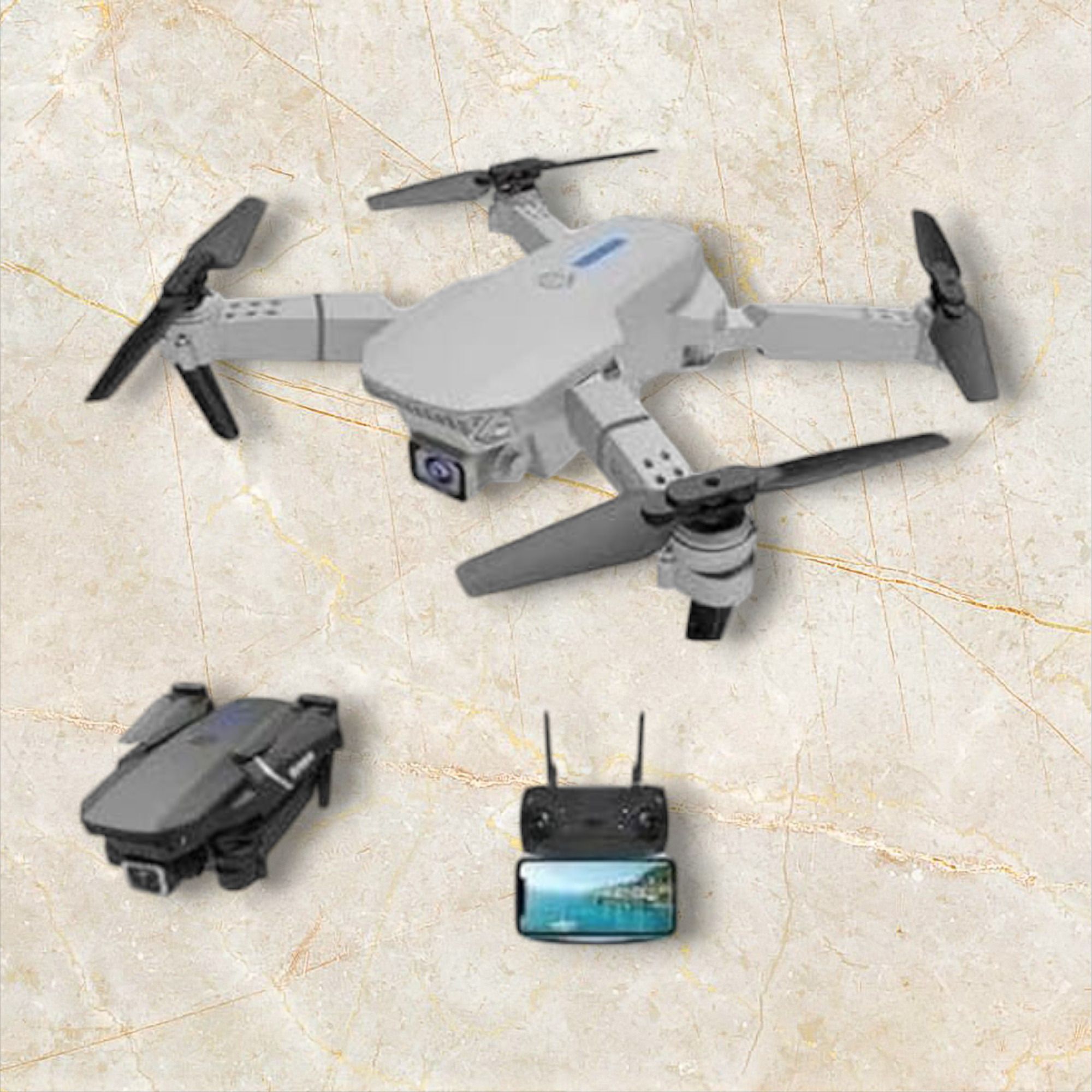 swa mi E88 Pro 4K Dual Camera Height Hold Wifi FPV RC Foldable Toys_11 Drone-picture-39