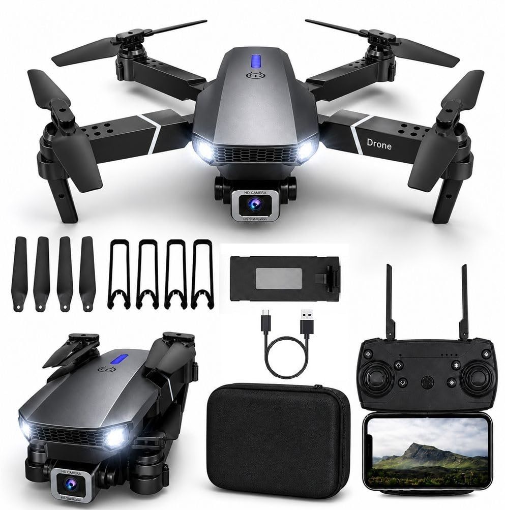 7. 4K -Drone-Headless-ModeL-Altitude-Hold-Hight-Hold- Long Battery Foldable-RC Drone-image-30