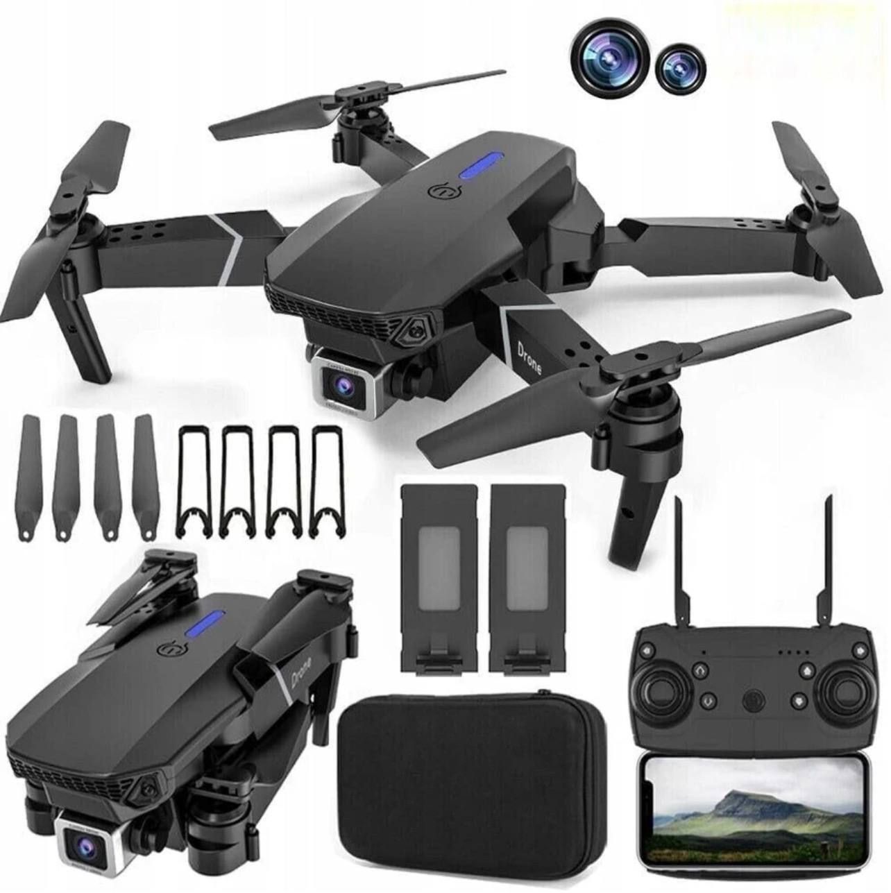 mahakali New Good Quality Quadcopter E88 Pro WIFI Drone With Wide Angle HD Camera Drone-picture-16