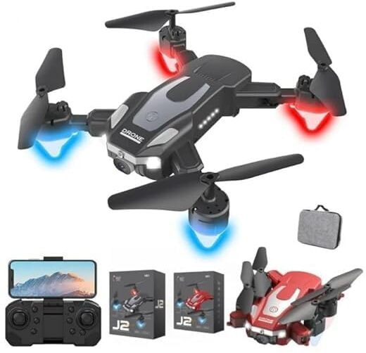 fitpro J2 Obstacle Avoidance Flying camera drone camera 4k 1080p Drone image 1