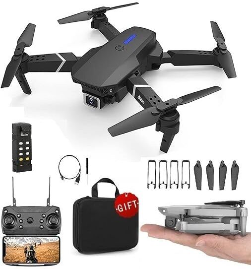 4K WiFi Dual Camera Drone for Adults & Kids with 2 Batteries and Toy Drone Drone-image-33