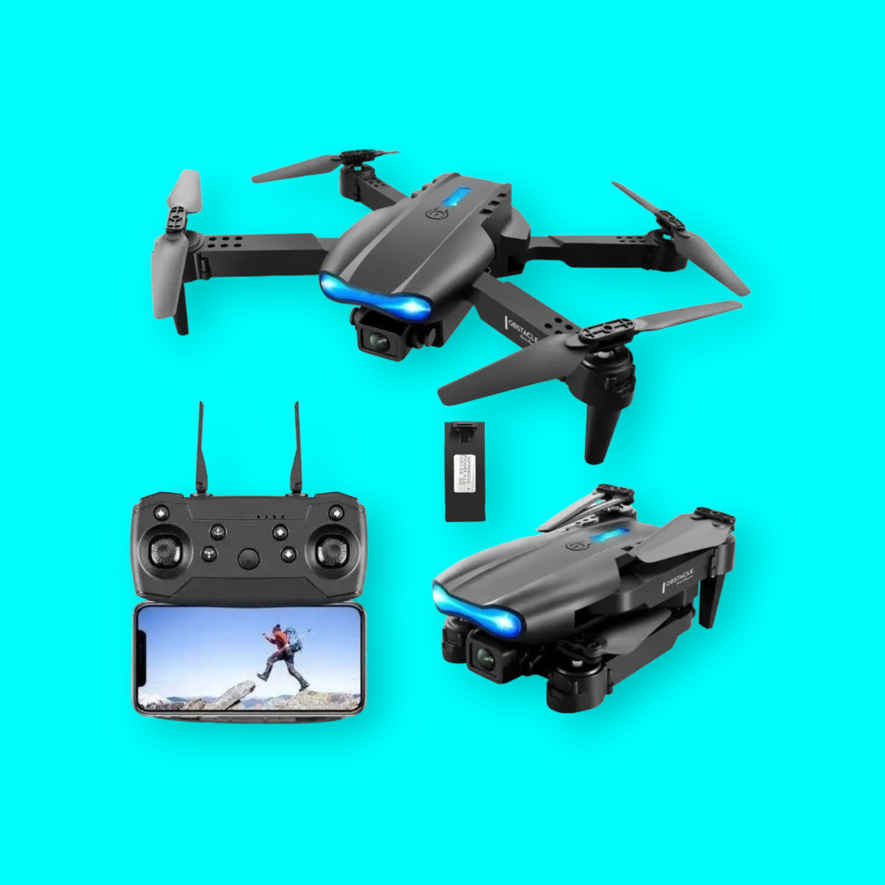 swa mi Drone WiFi Camera Remote Control-Motion Control-Spin Fine Tuning drone 21 Drone image 1