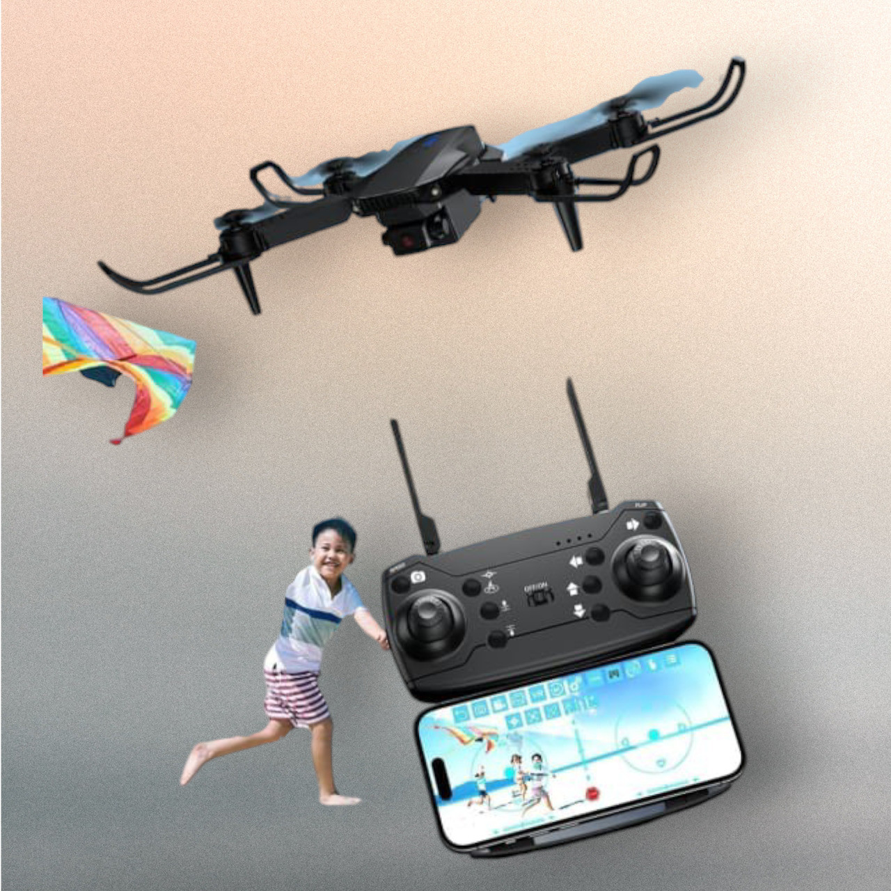 swa mi Drone WiFi Camera Remote Control Quadcopter 360' Flip Stunt Dronee_31 Drone image 1