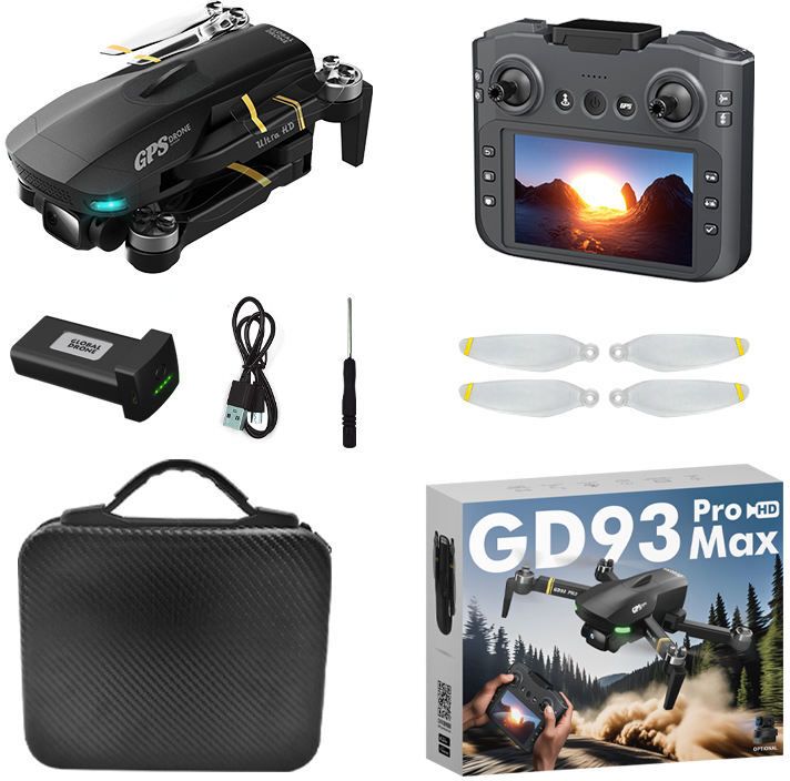 GD93 Pro Max 4 Directions 360 Degree Obstacle Avoidance With GPS Long Range Drone