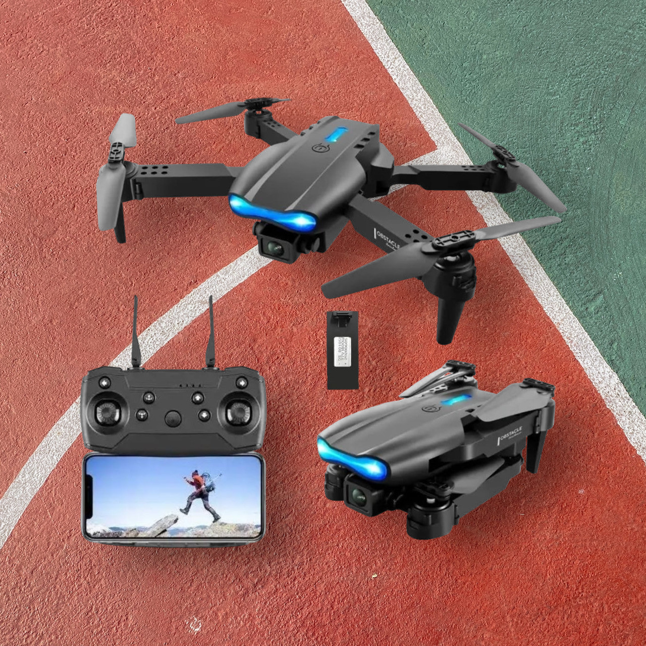 swa mi Drone WiFi Camera Remote Control-Motion Control-Spin Fine Tuning drone 11 Drone image 1