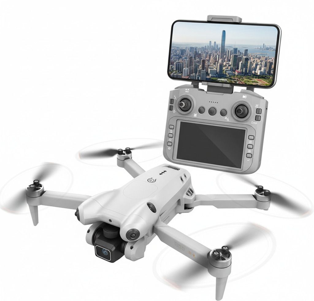 M4 Ultra Drone with 4K Dual Cameras, FPV Remote Display, Foldable Quadcopter Drone-image-47