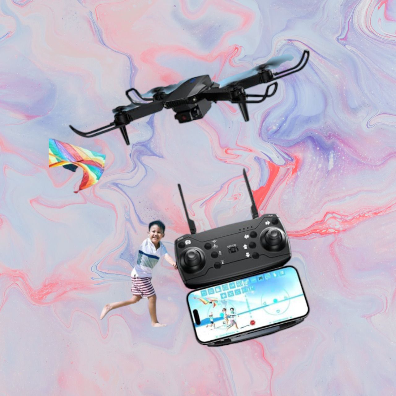 swa mi Drone WiFi Camera Remote Control Quadcopter 360' Flip Stunt Dronee_22 Drone-picture-16