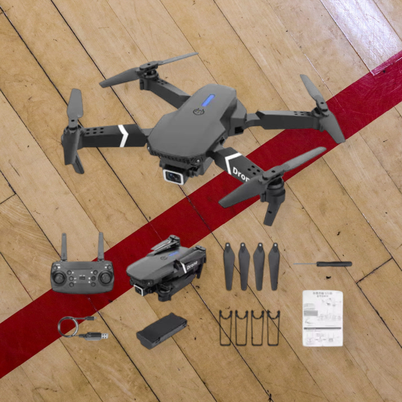 swa mi Quadcopter, RC Drone Quickly Empty The Shell Drone Foldable Drone Effective_a20 Drone image 1