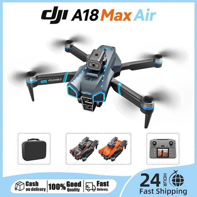 A18 MAX Drone 4K HD Camera Brushless Motor FPV Aerial Obstacle Avoidance Drone-image-10