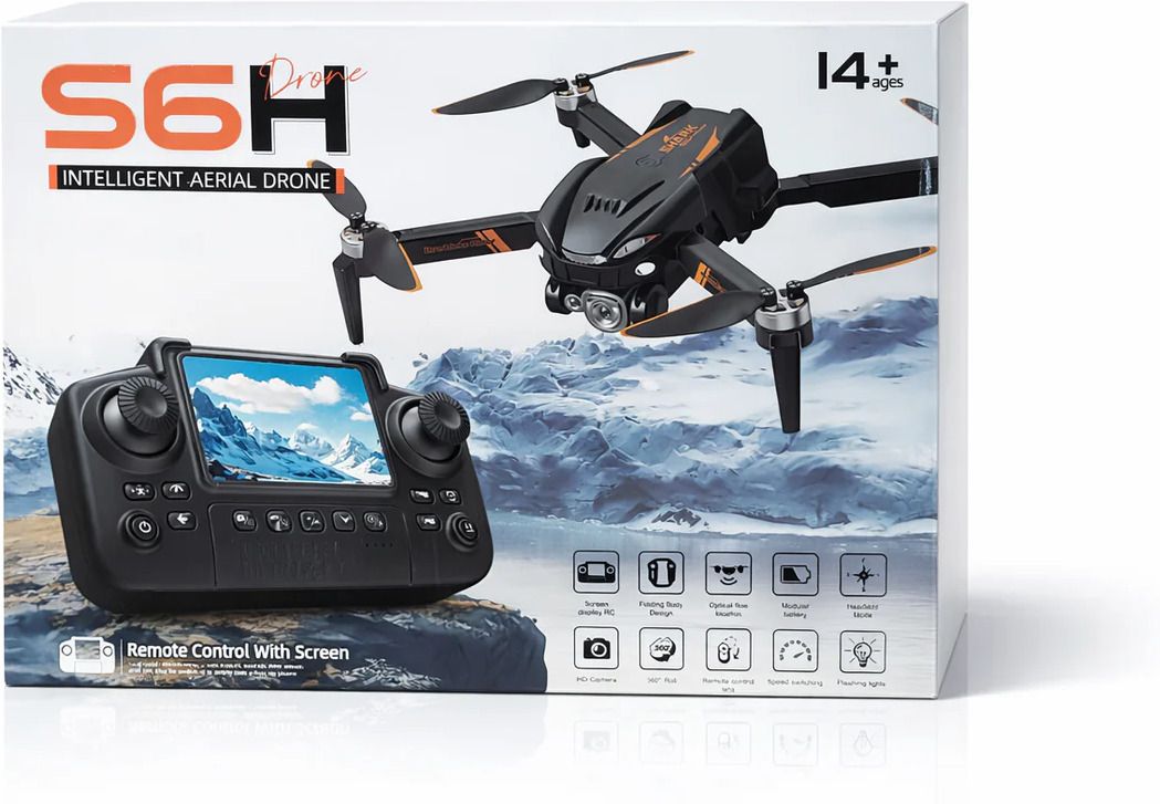 playtastic S6H Pro Aerial Camera Drone with Built-in Remote Display Drone-picture-11