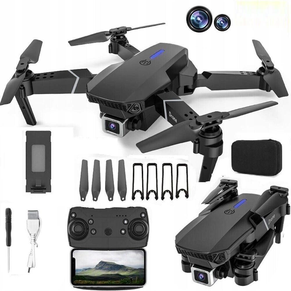 Drone with Dual 4K Camera for Adults | WiFi FPV RC Quadcopter with 1 Batteries Drone-image-11