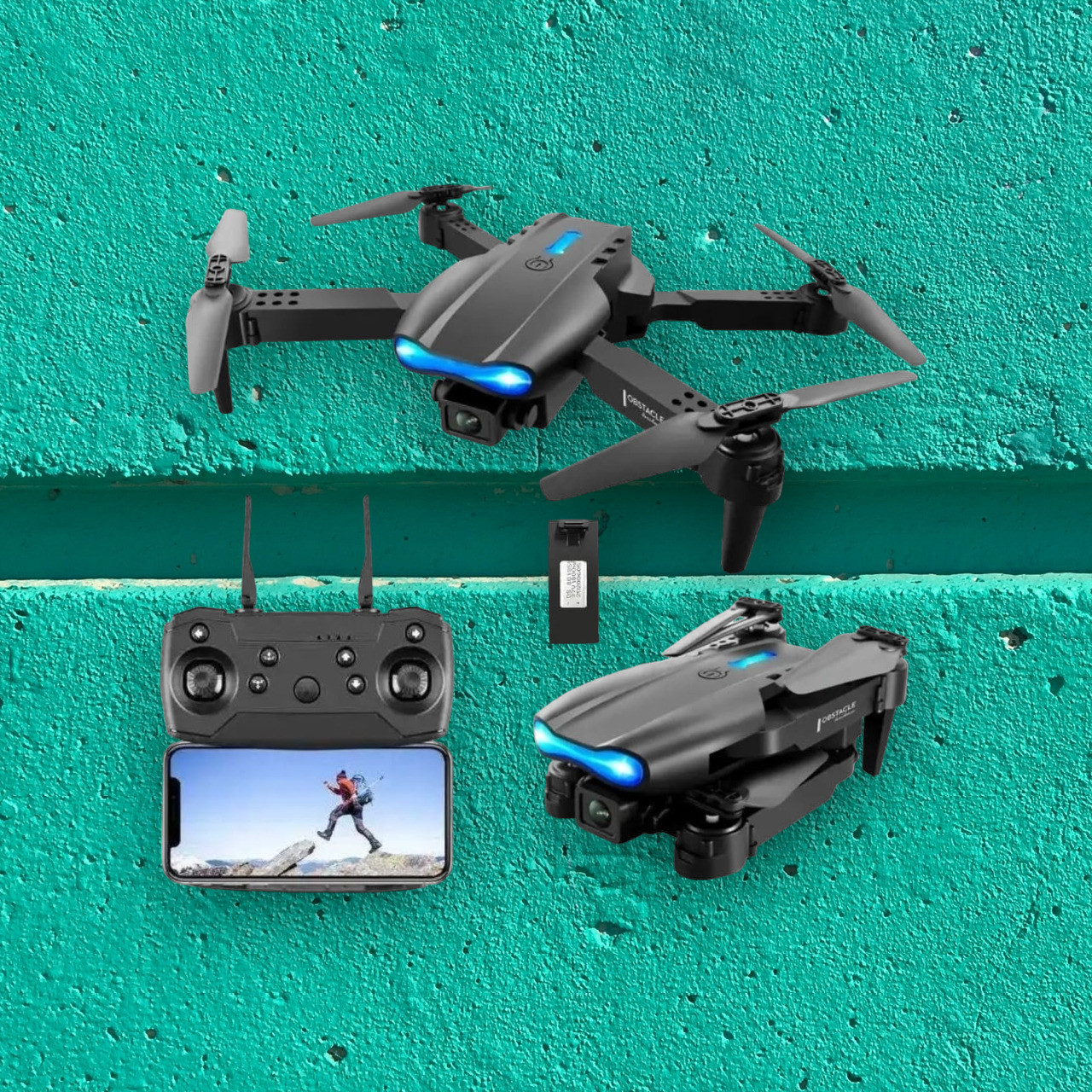 swa mi Drone WiFi Camera Remote Control-Motion Control-Spin Fine Tuning drone 19 Drone image 1