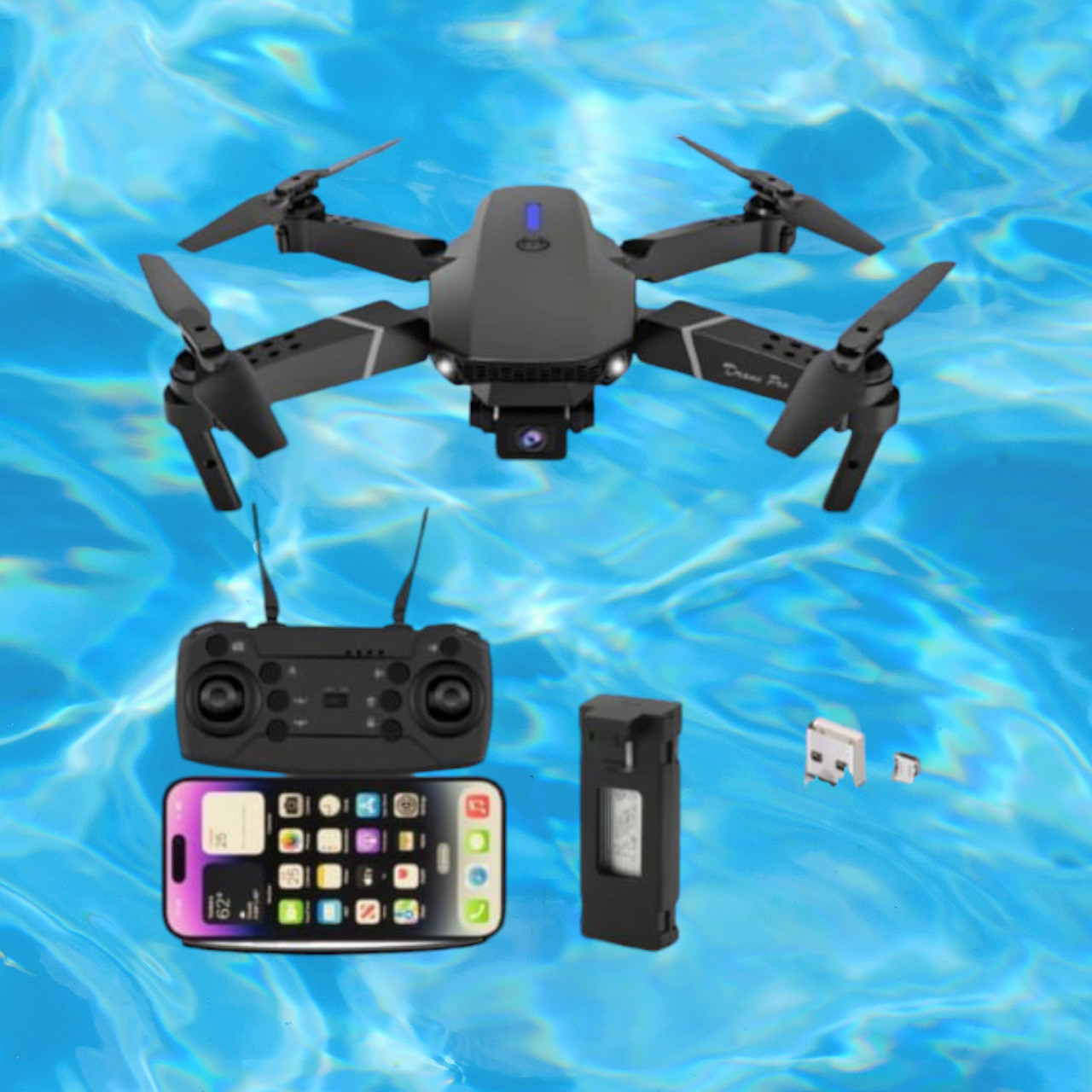 swa mi E88 Drone GPS Folding Brushless Drone 25mins 2KM 6K Ultra HD Drone_23 Drone image 1