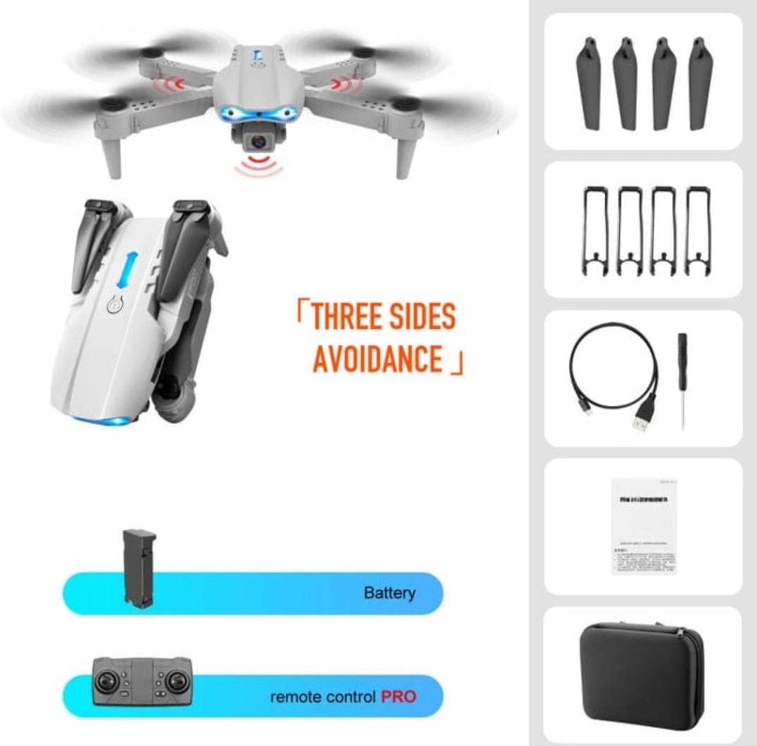 swa mi K3&E99 HD Drone 4K Camera For Adults professional Grey 3 Smart Batteries1 Drone-picture-14