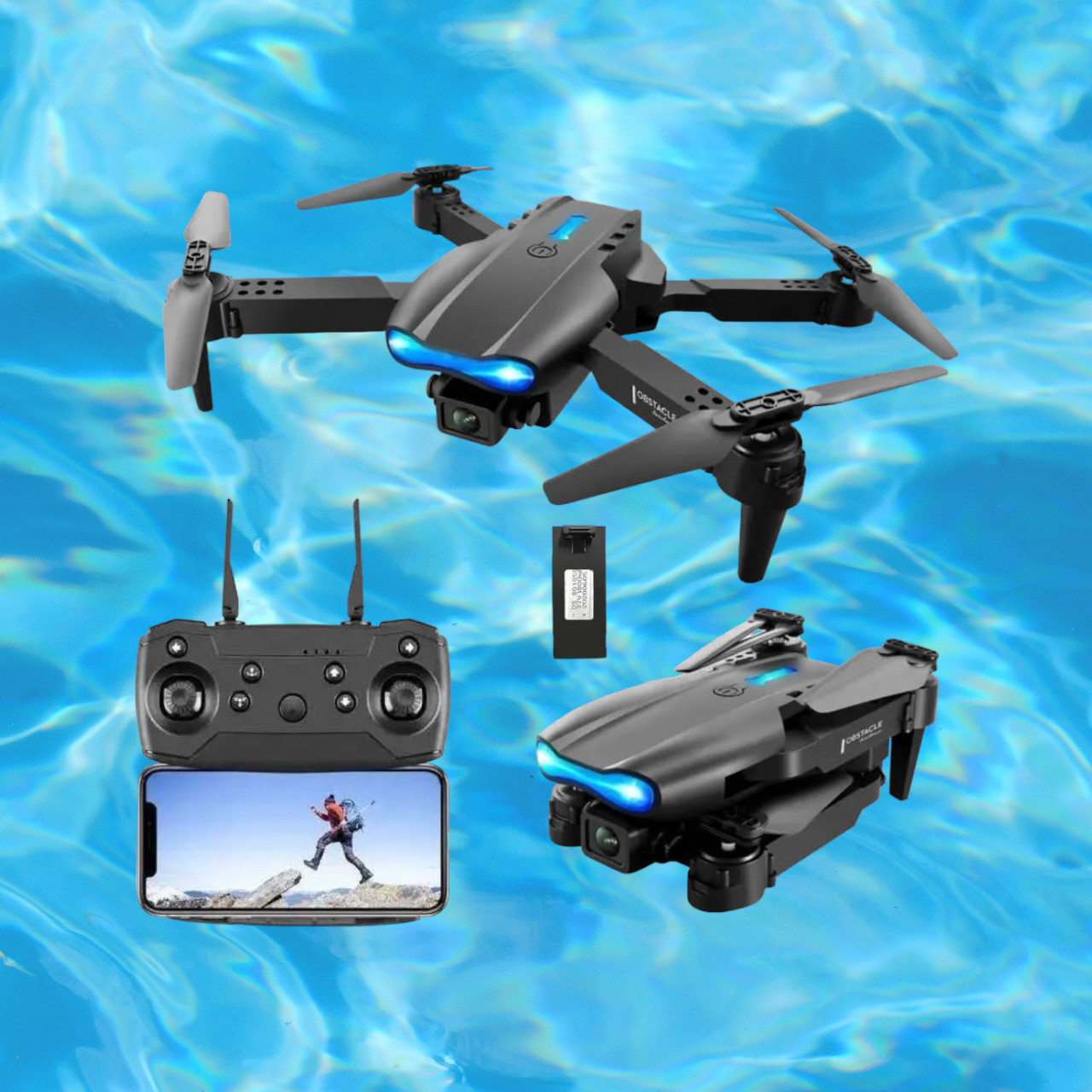 swa mi Drone WiFi Camera Remote Control-Motion Control-Spin Fine Tuning drone 14 Drone image 1