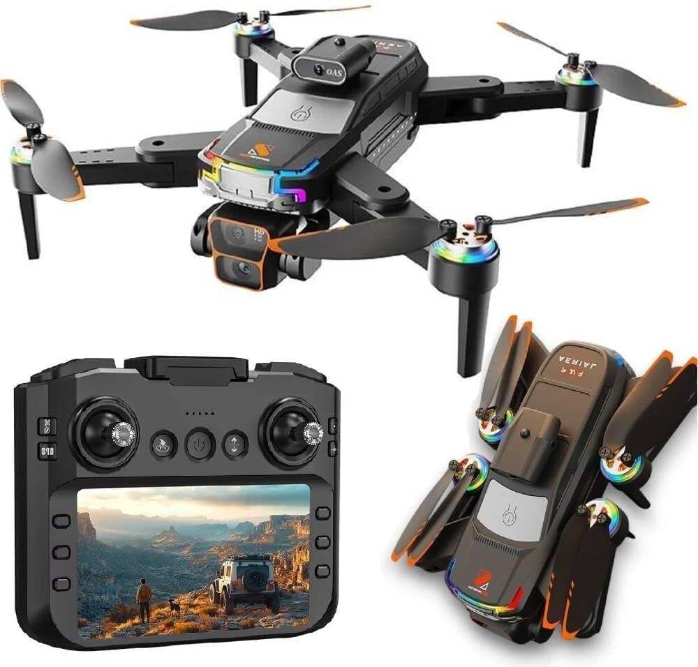 JS39P Drone 4K Remote Control Dual Camera 1080P with FPV Obstacle Avoidance Drone-image-11
