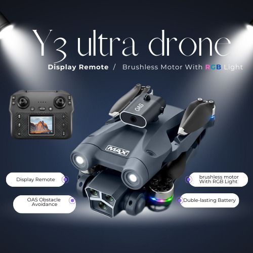 M3 GPS Ultra Drone Brushless Gimbal Camera With Remote Display Drone