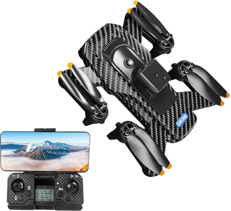 FalconWave P17 Pro Drone Dual Camera Headless Mode 360 Flip Drone-image-0