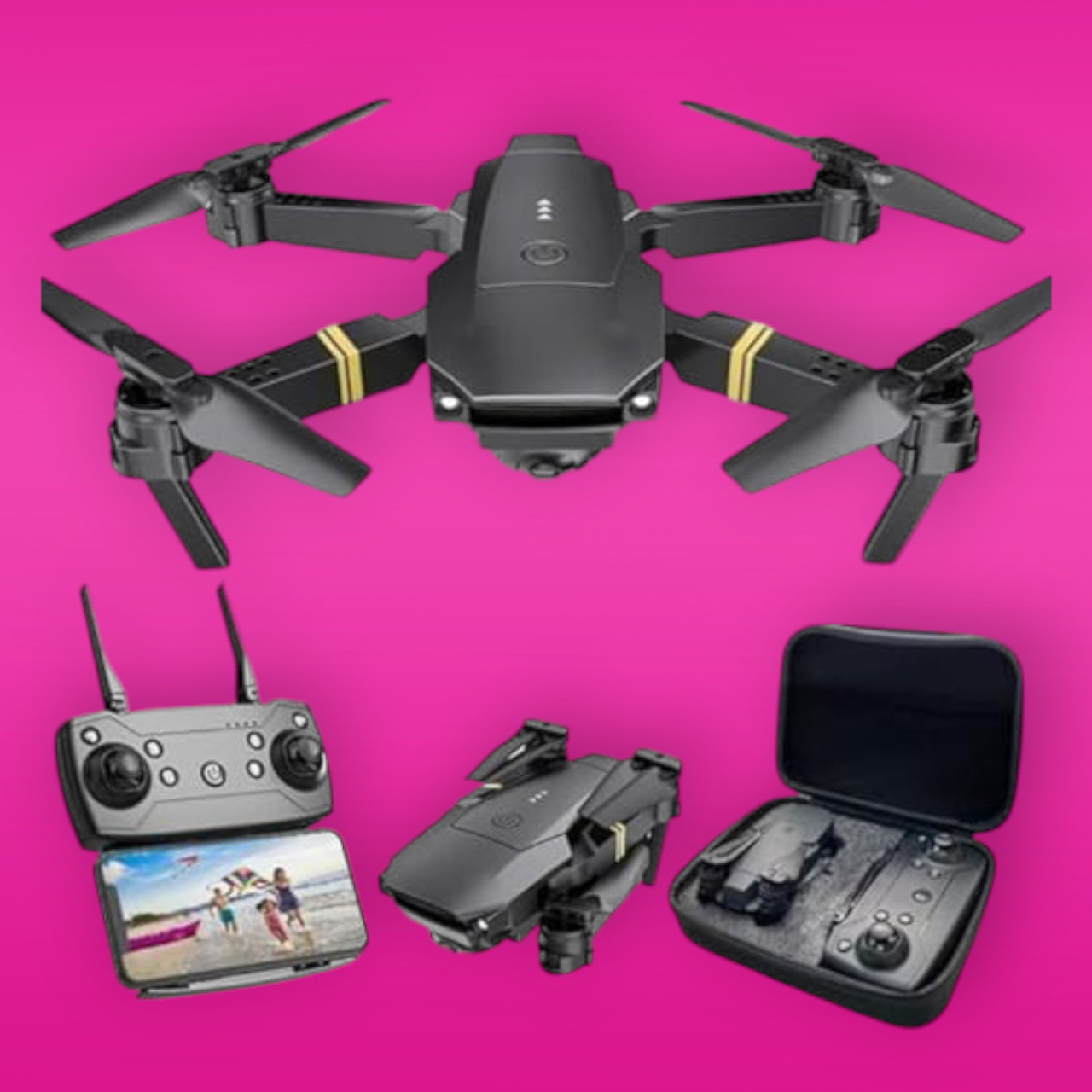 swa mi Foldable Remote Control Drone with Camera HD Wide Angle Lens_29 Drone image 1