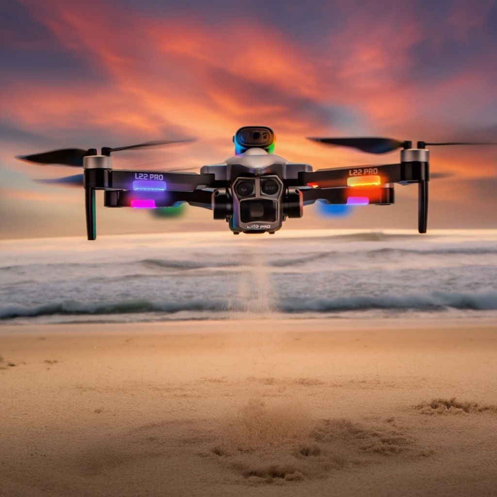 L22 Pro 4K HD Dual Camera Drone Altitude Hold, One-Key Return,Headless Mode D105 Drone-image-1