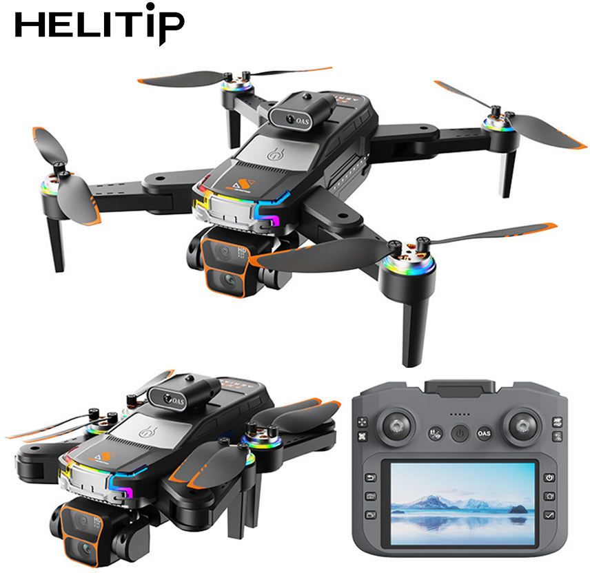 JS39 Pro Drone with Intelligent Obstacle Avoidance Dual Camera 90 Degrees Lens Drone