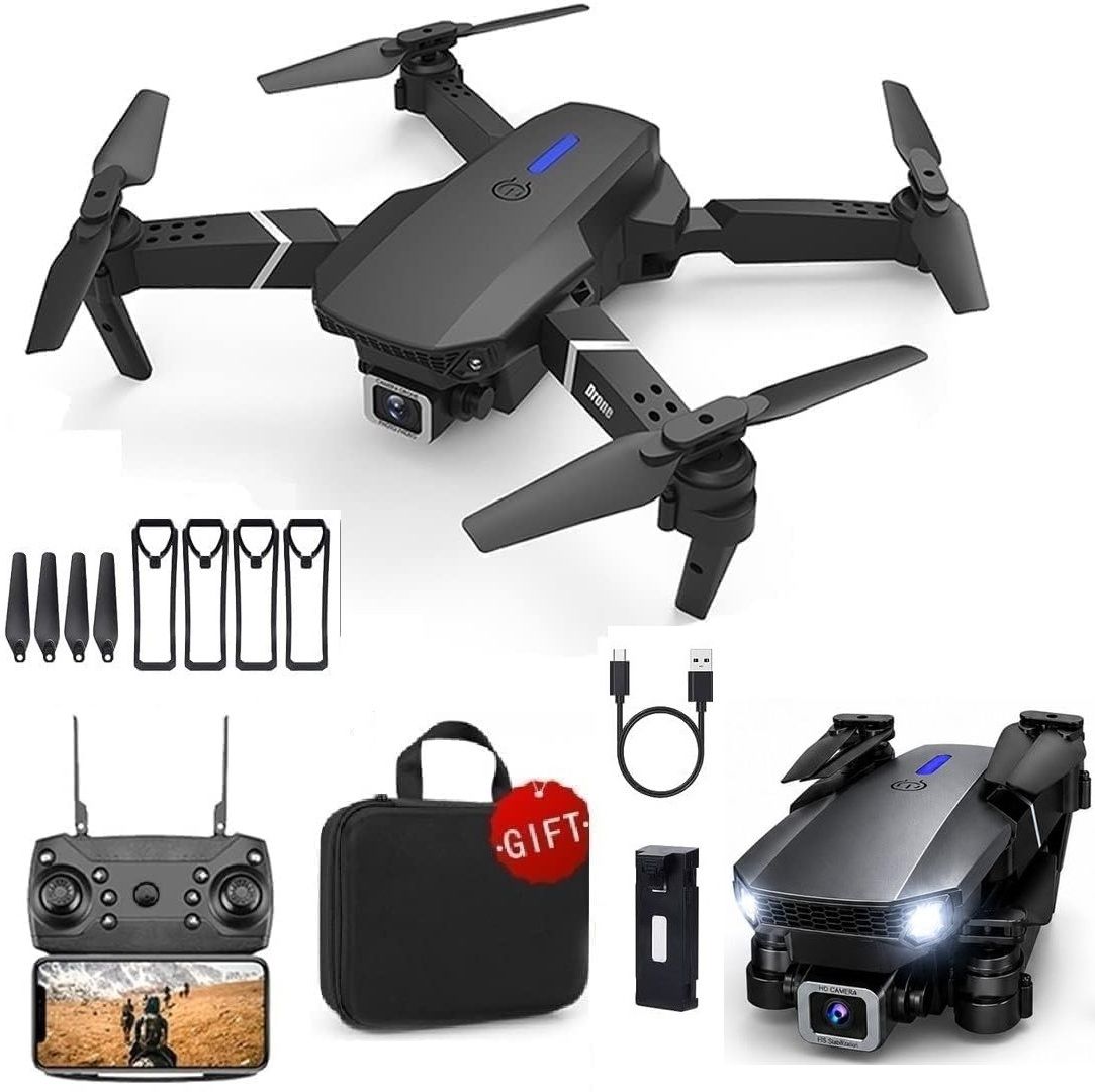 14k dual camera drone E88 Pro Foldable with Trajectory Flight Long Battery Life Drone-image-43