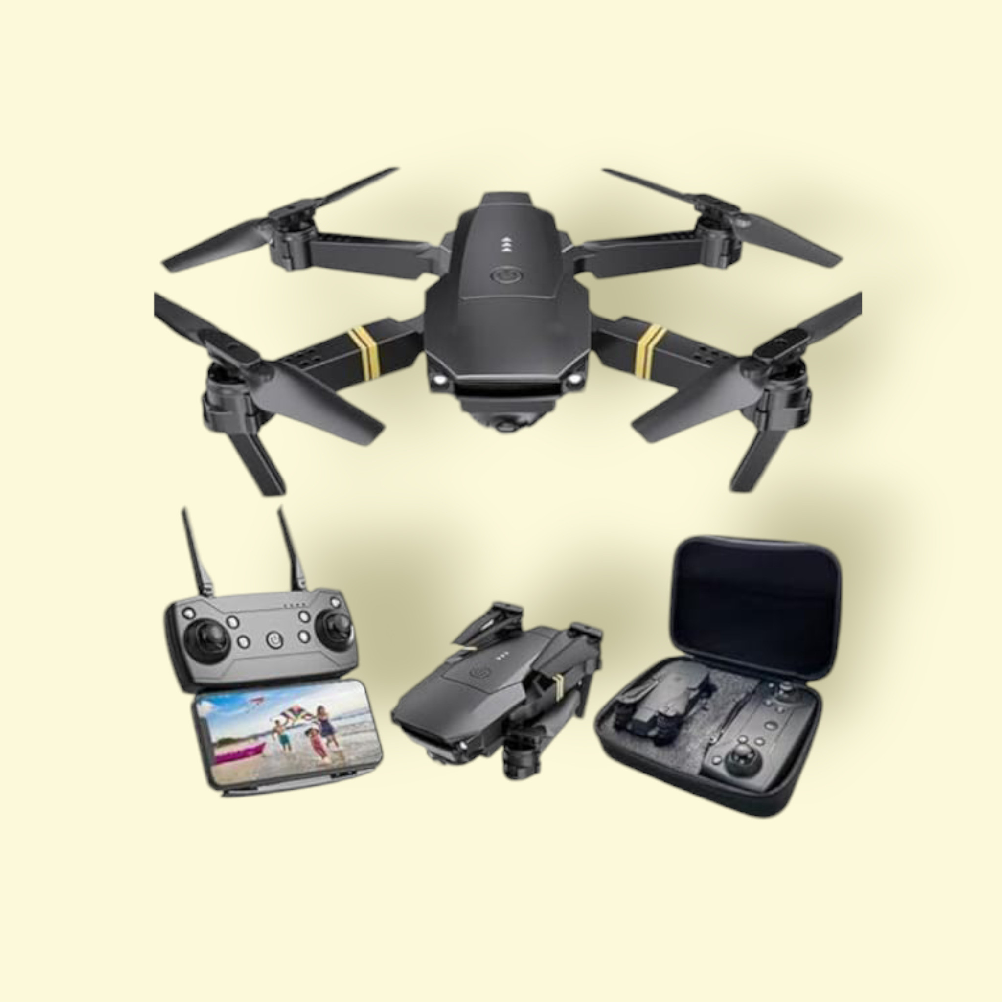 swa mi Foldable Remote Control Drone with Camera HD Wide Angle Lens_5 Drone image 1