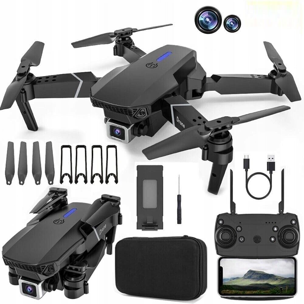 tjoi RC Drone with 4k Camera Foldable 1080P HD Drone Drone Drone Drone-picture-16