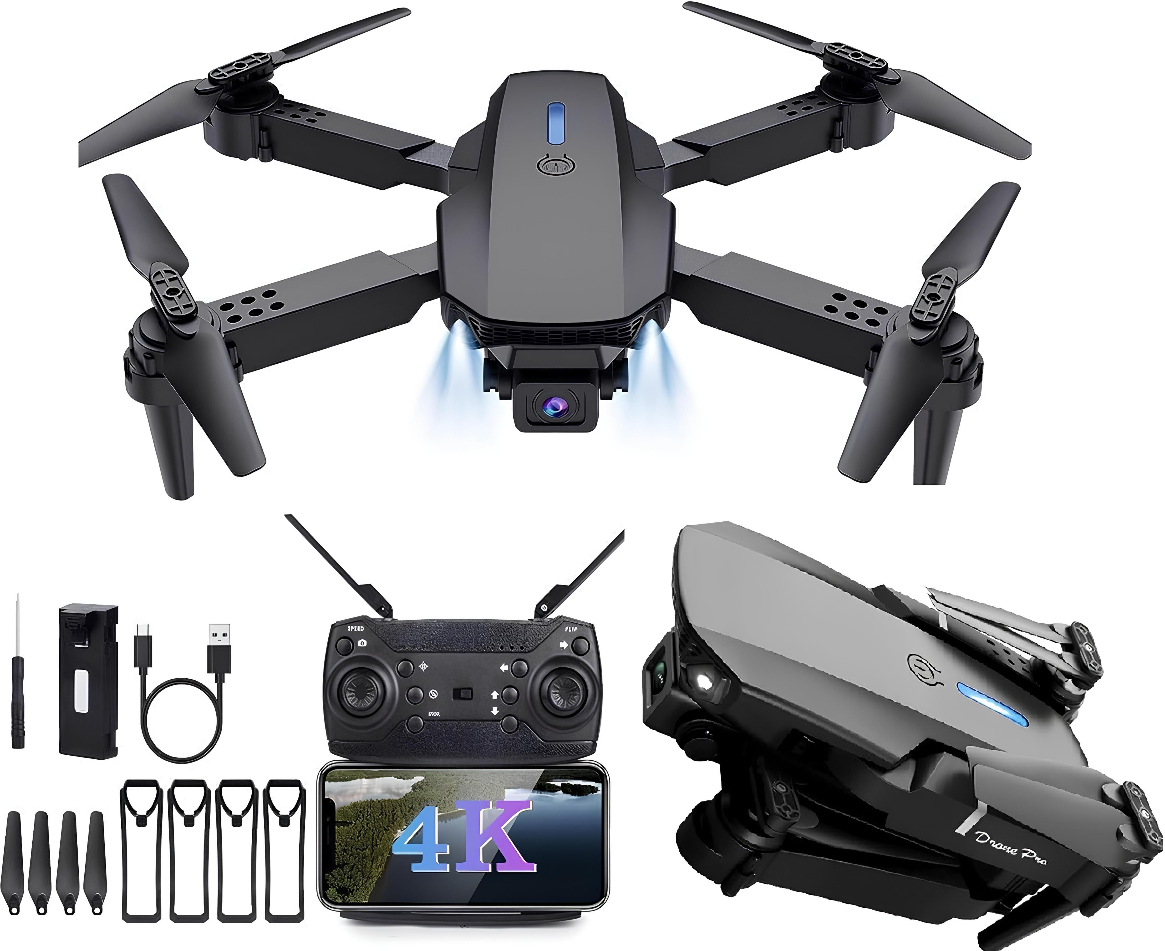 dhruvyatik E88 Pro Portable Camera Drone with Foldable Body Design Drone-picture-12