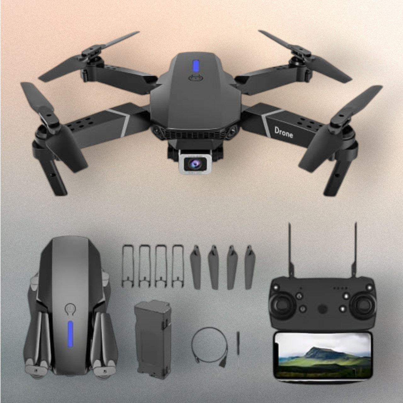 swa mi Drone Remote Control Quadcopter 360 Flip Stunt_a23 Drone image 1
