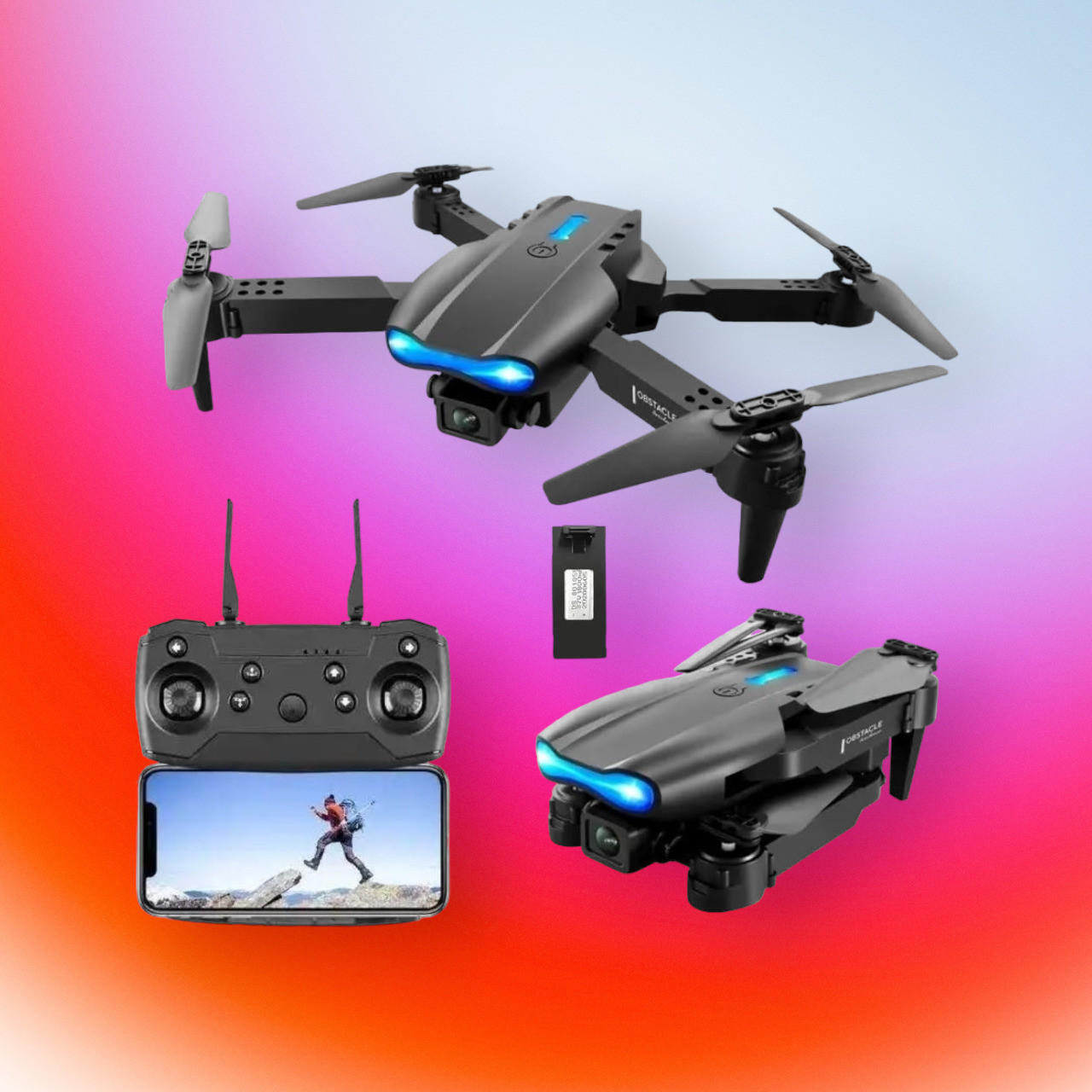 swa mi Drone WiFi Camera Remote Control-Motion Control-Spin Fine Tuning drone 17 Drone image 1