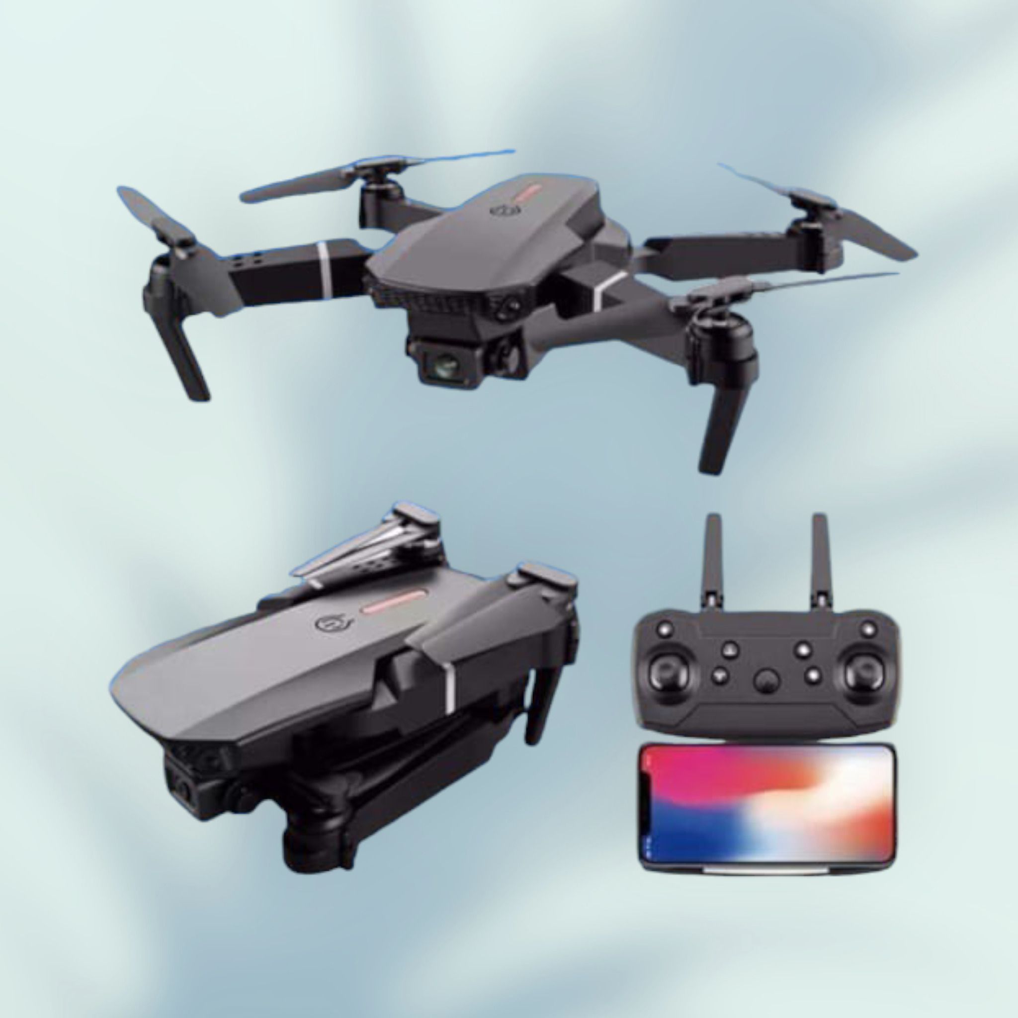 swa mi E88 Pro WIFI FPV dronWith Wide Angle HD 4K 1080P Camera Height Hold Foldable_26 Drone-picture-12