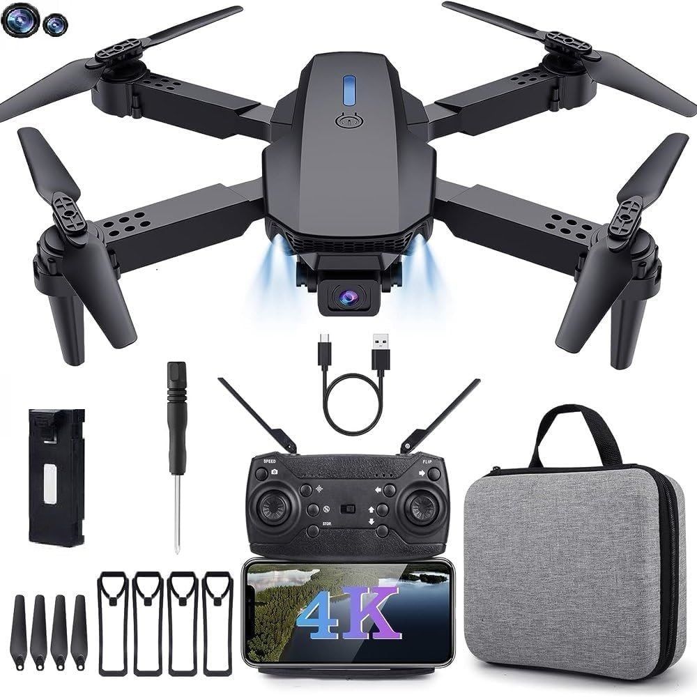 entinostik E88 Pro HD Dual Camera with WiFi FPV, Gesture Selfie & Altitude Hold Function Drone-picture-21