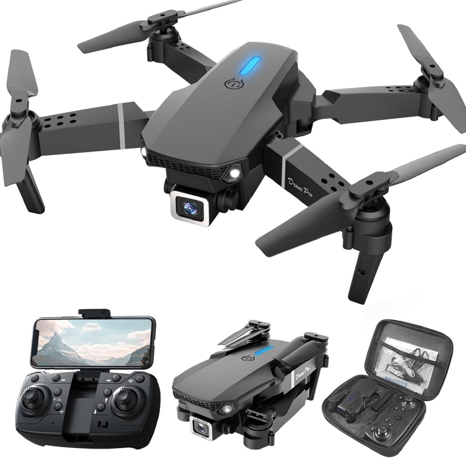 RC Drone with 4k Camera Foldable 1080P HD Drone with FPV Live Video Drone Drone-image-38