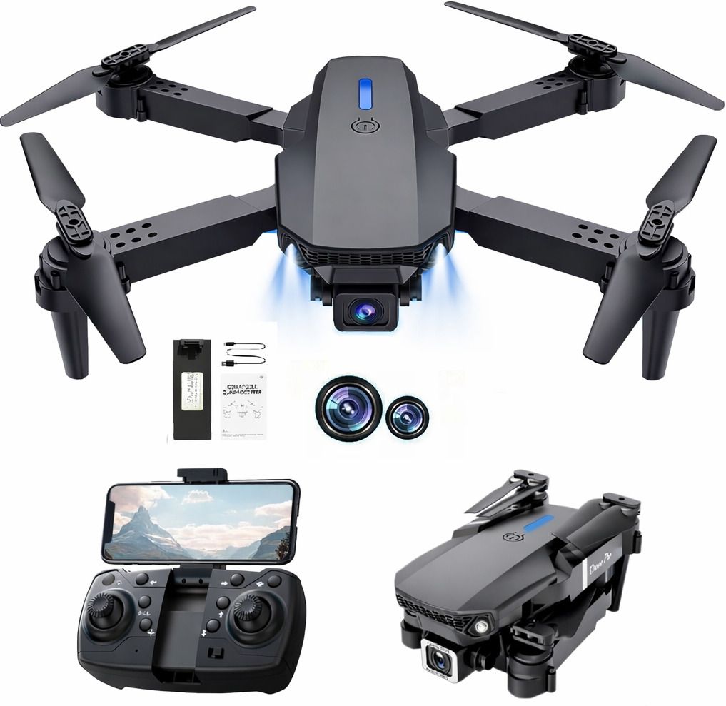 Pro N2 4K Dual Camera Quadcopter Flying Long Range FPV RC Foldable Mini1 Drone Drone-image-47