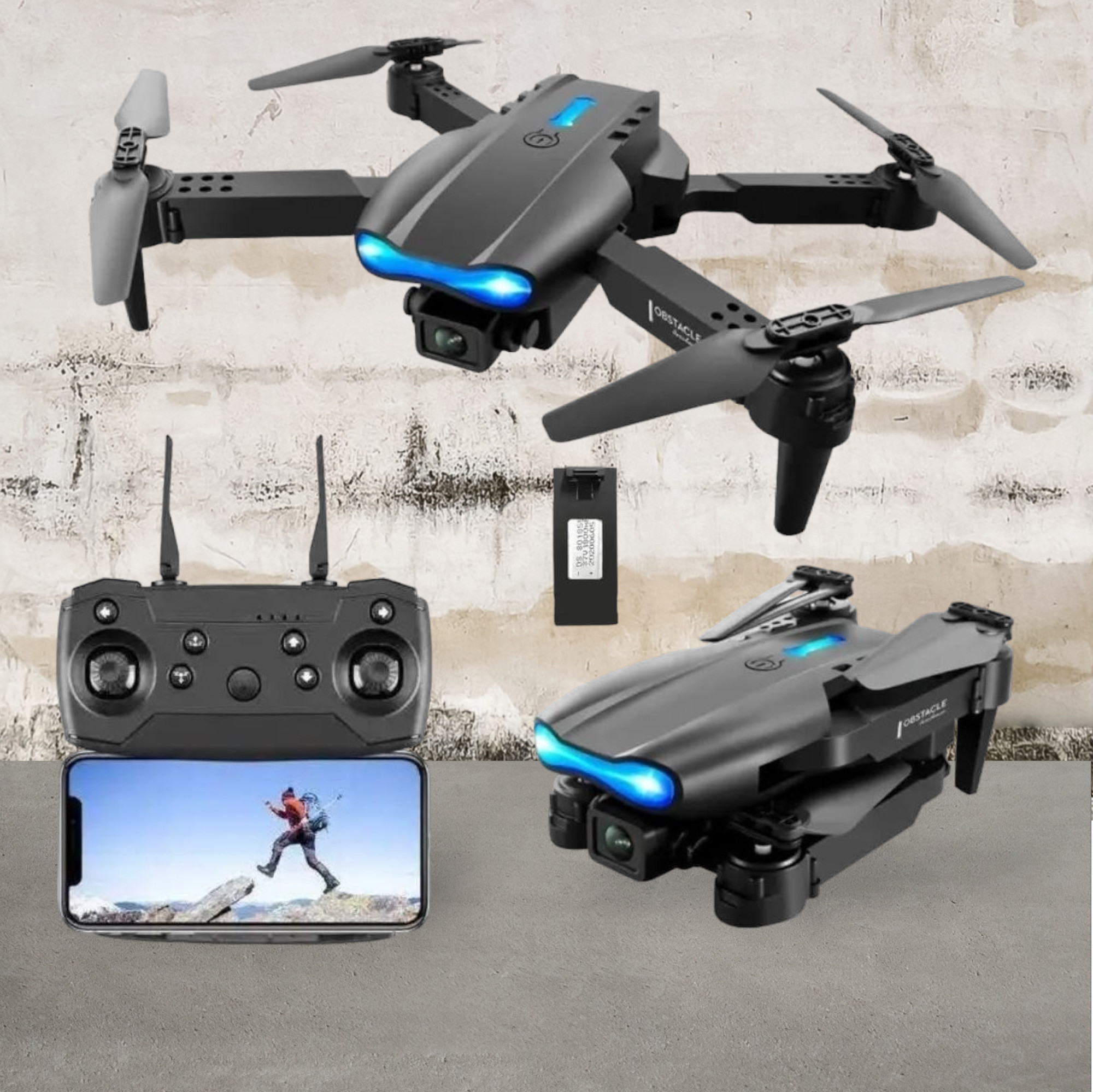 swa mi Drone WiFi Camera Remote Control-Motion Control-Spin Fine Tuning drone 32 Drone image 1