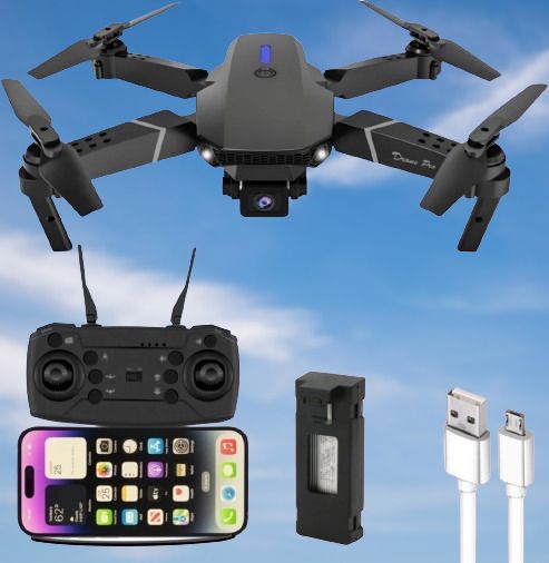 dklisha E88 Drone GPS Folding Brushless RC Drone 25mins 2KM 6K Ultra HD Drone Drone-picture-28