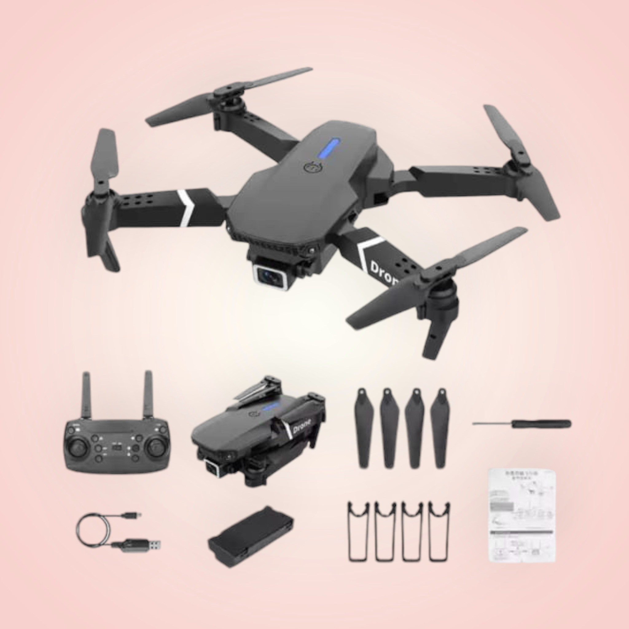 swa mi Quadcopter, RC Drone Quickly Empty The Shell Drone Foldable Drone Effective_a27 Drone image 1