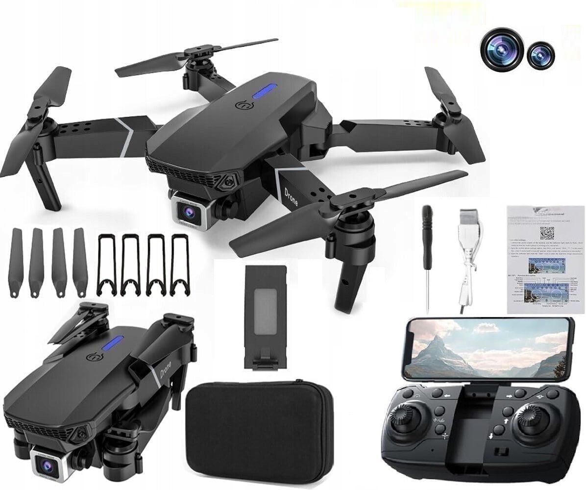 RC Drone with 4k Camera Foldable 1080P HD Drone Drone